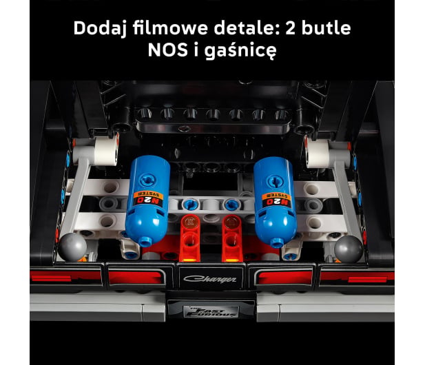 LEGO TECHNIC 42231 Samochód Fast and Furious Dodge Charger R/T - 1529761 - zdjęcie 7